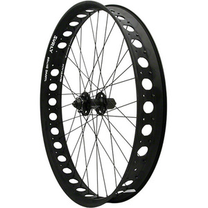 Surly Fat Bike Rear Wheel 26&quot; Shimano XT Disc/Rolling Darryl 17.5mm Offset
